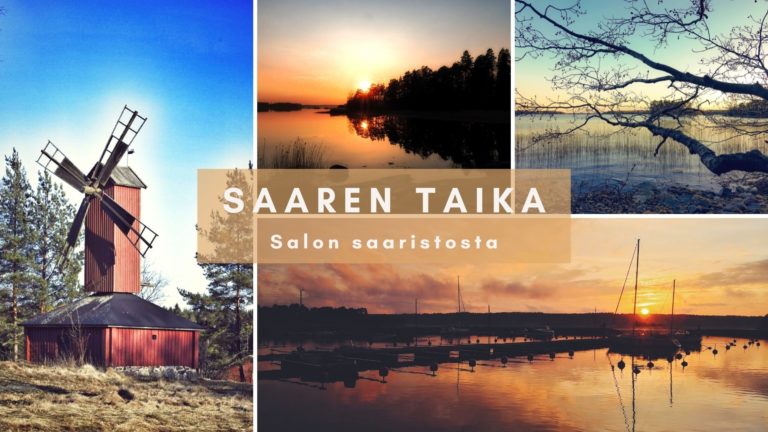 Saaren Taika idyllinen Salon saaristo