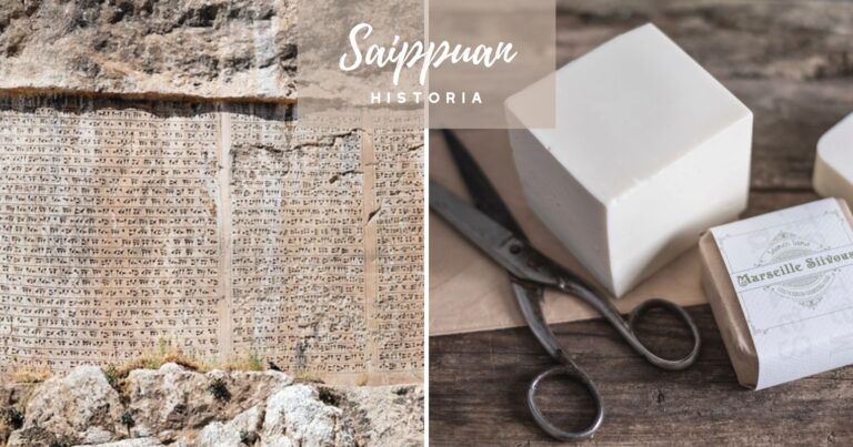 Saippua on tuhansia vuosia vanha keksintö_