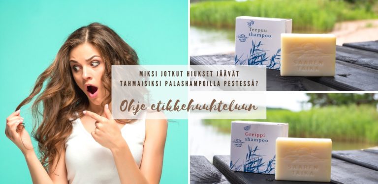 Miksi jotkut hiukset jäävät tahmaisiksi palashampoilla pestessä_ Ohje etikkehuuhteluun