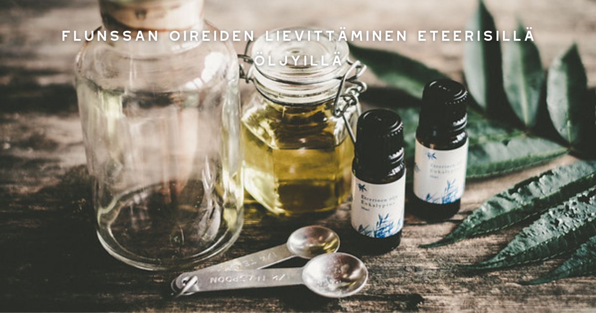 Lievitä flunssan oireita luonnollisesti eteerisillä öljyillä. Opi, miten eukalyptus, laventeli ja muut öljyt voivat helpottaa flunssan oireita turvallisesti.