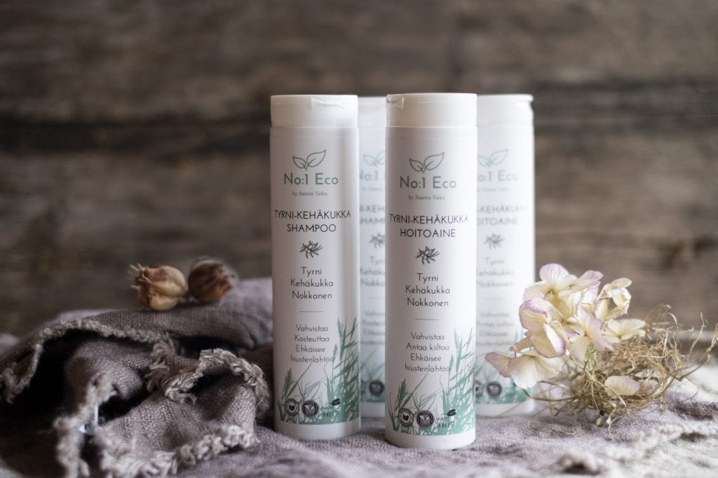 No1 Eco by Saaren Taika tyrni kehäkukka nokkonen shampoo hoitoaine luonnonkosmetiikkaa (5 of 9)
