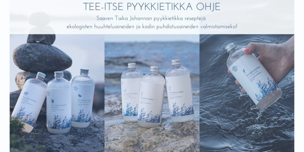 Tee-itse pyykkietikka ohje