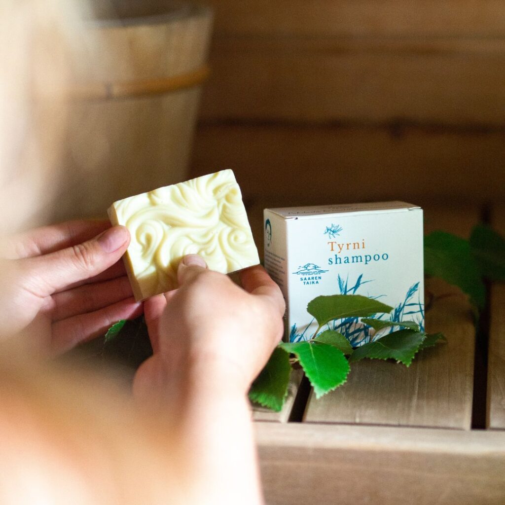 päänahkaa vaivannut atoopisen ihottuman sekä psoriasiksen vaihtelu helpottui tyrnishampoolla