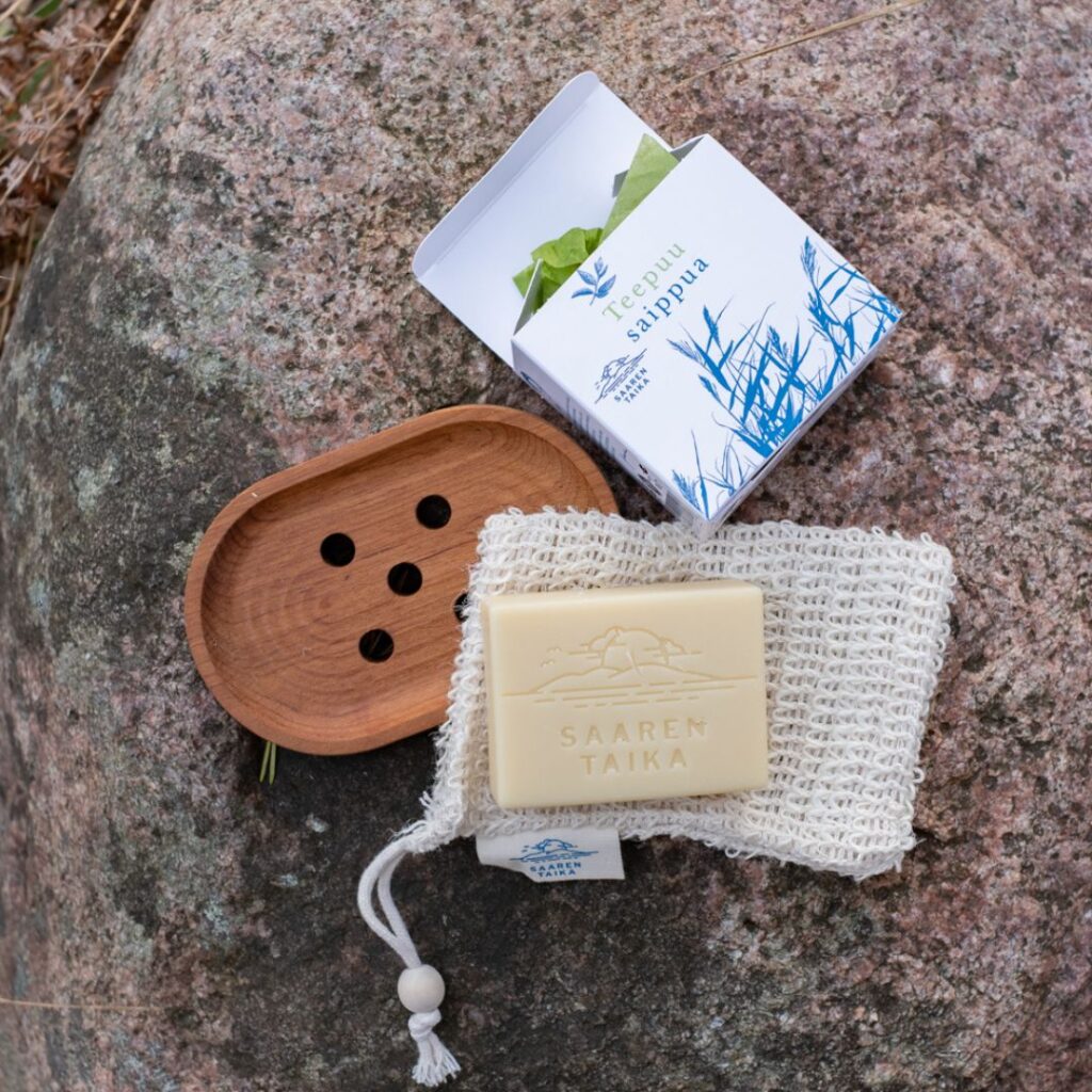 psoriaatikkona voin suositella tätä Teepuusaippuaa täydestä sydämestäni