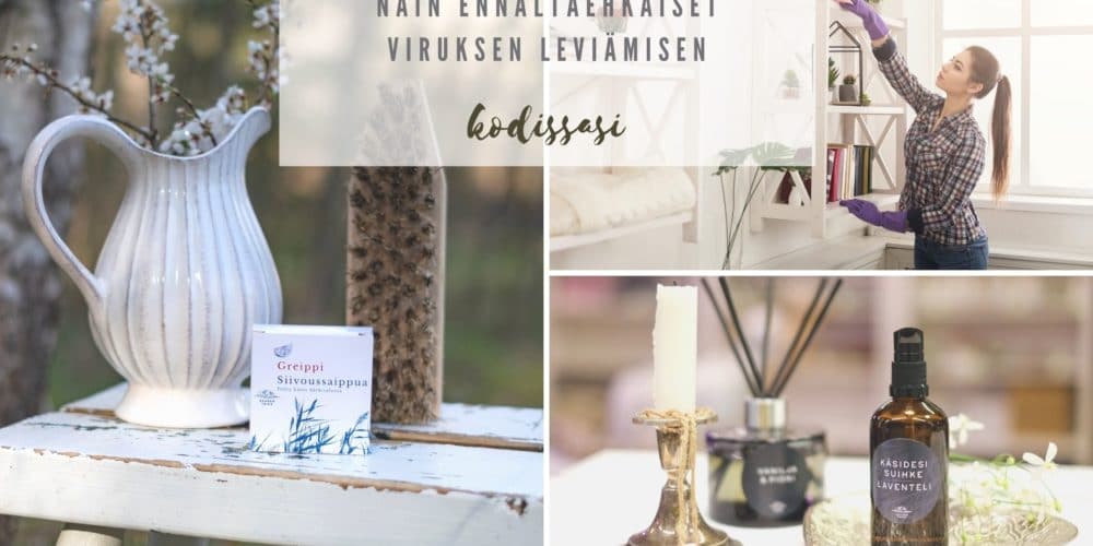 Näin ennaltaehkäiset viruksen leviämisen kodissasi siivous