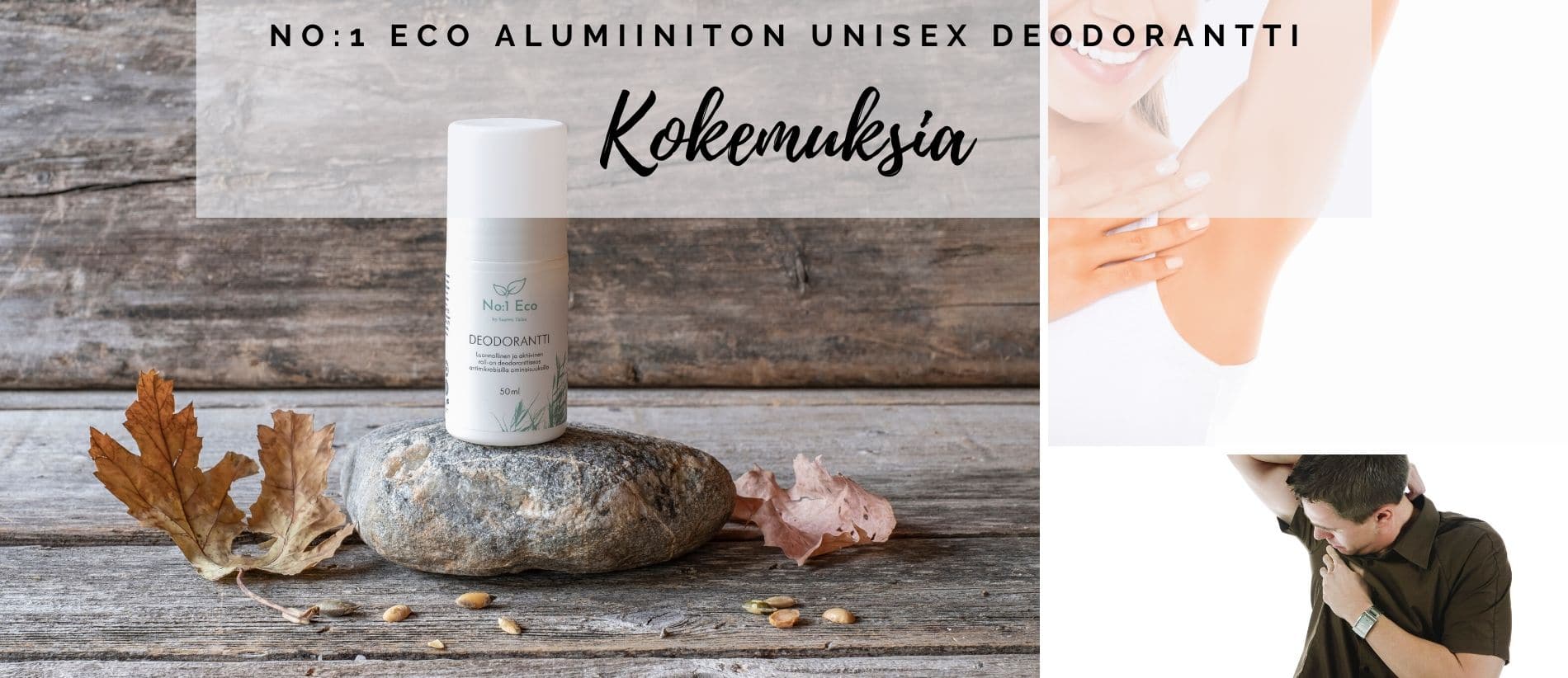 No_1 Eco alumiiniton unisex deodorantti kokemuksia