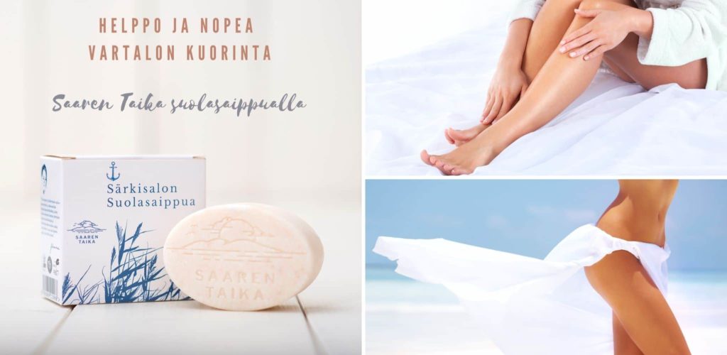helppo ja nopea vartalon kuorinta saaren taika suolasaippualla (1)