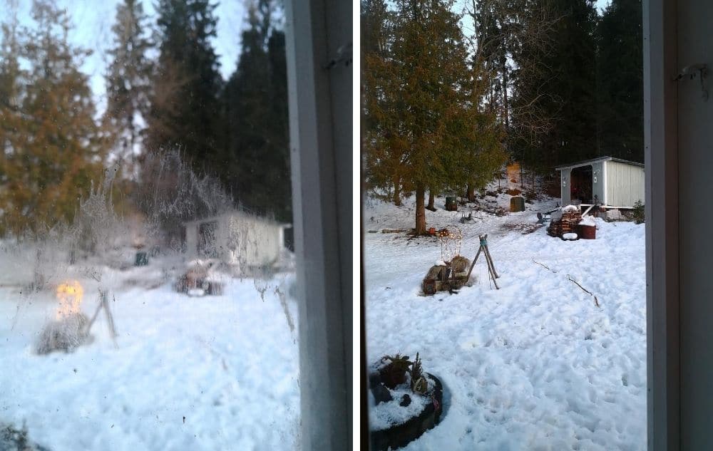 Biohajoava ja ekologinen Saaren Taika Siivoussaippua ikkunanpesuun