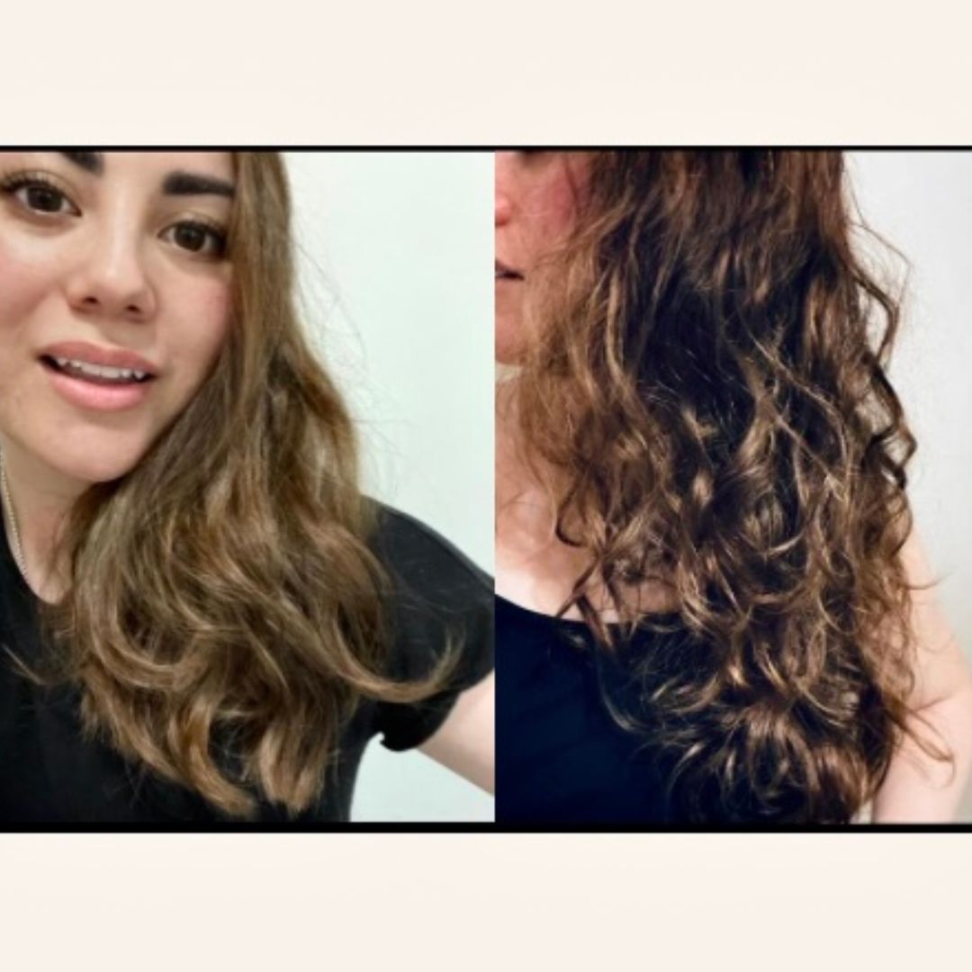 Heippa tässä kuva ihan uskomattoman selkeästä erosta hiuksissani. Monet curly girl method -sopivia shamppoita kokeileena tämä Curl Care shampoo on heittämällä paras. En olisi ikinä uskonut, että löytyy siihen sopivia tuotteita, joihin voisin olla oikeasti tyytyväinen. Hiusten kammattavuus on nimittäin ihan sama kun käyttäisi normi shamppoita. Aikaisemmat ”curly girl” kokeilut on tyssänyt siihen kun tukka on menny takkuun ja niiden selvittelyyn on mennyt ikuisuus. Mikä parasta! Tämä tuoksu on aivan huumaava.