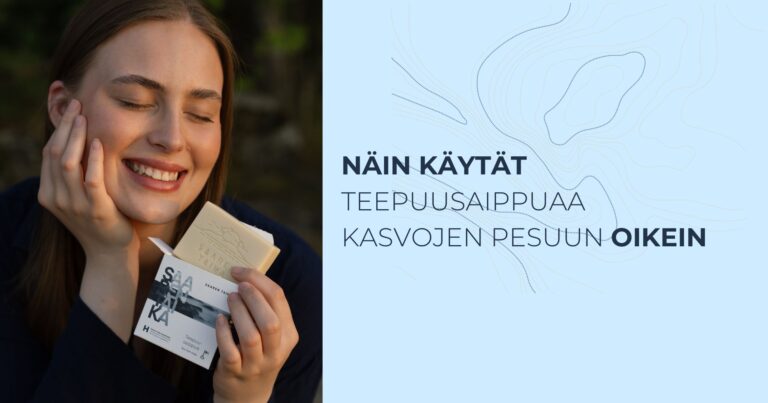 Miten teepuusaippuaa käytetään kasvojen pesuun Teepuusaippuan käyttö