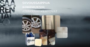 Saaren Taika siivoussaippua kokemuksia: asiakkaiden ennen ja jälkeen kuvia siivoussaippuan tehosta