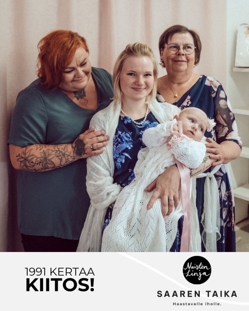 Lokakuun lopussa 1991 henkilöä on ostanut tuotteen ja lahjoitussumma oli 9955€