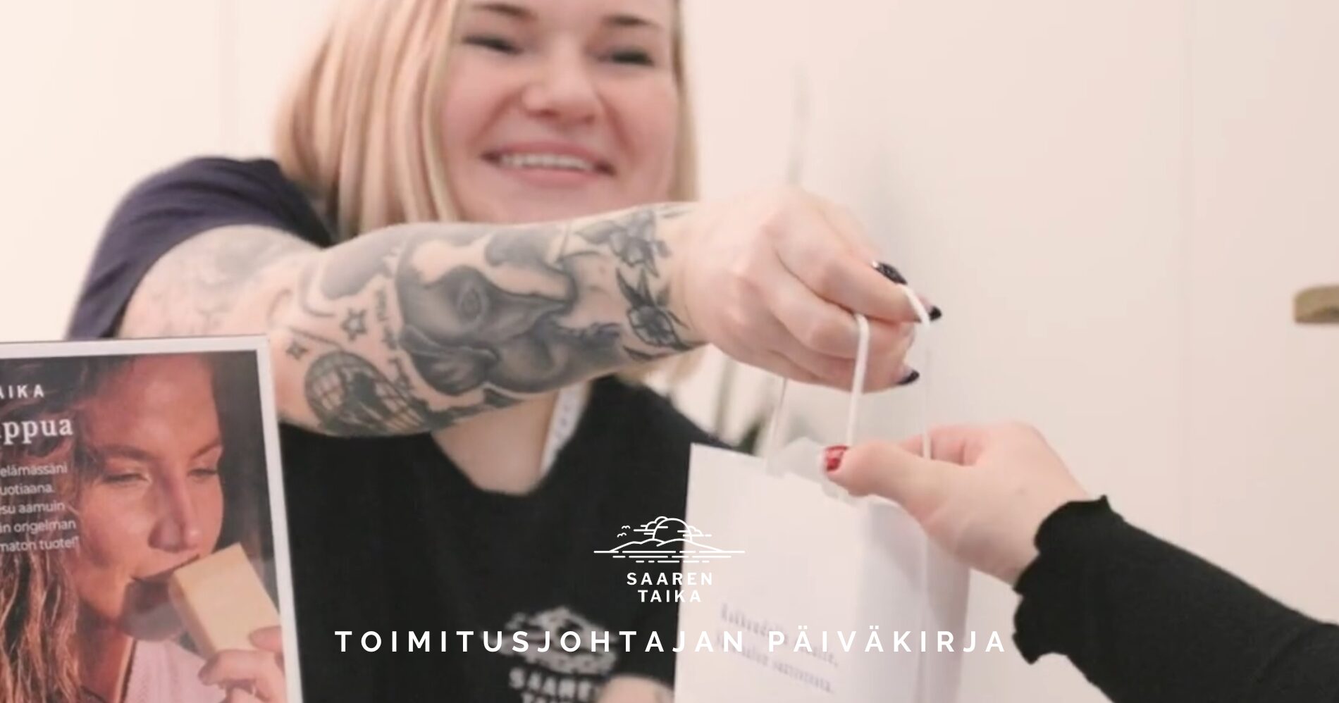 Saaren Taika toimitusjohtajan päiväkirja ennakkoluulot ja vähättely nuorena naisjohtajana