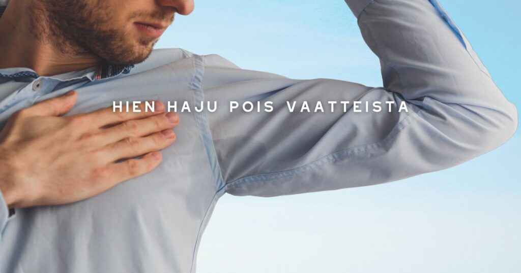 Hien haju pois vaatteista
