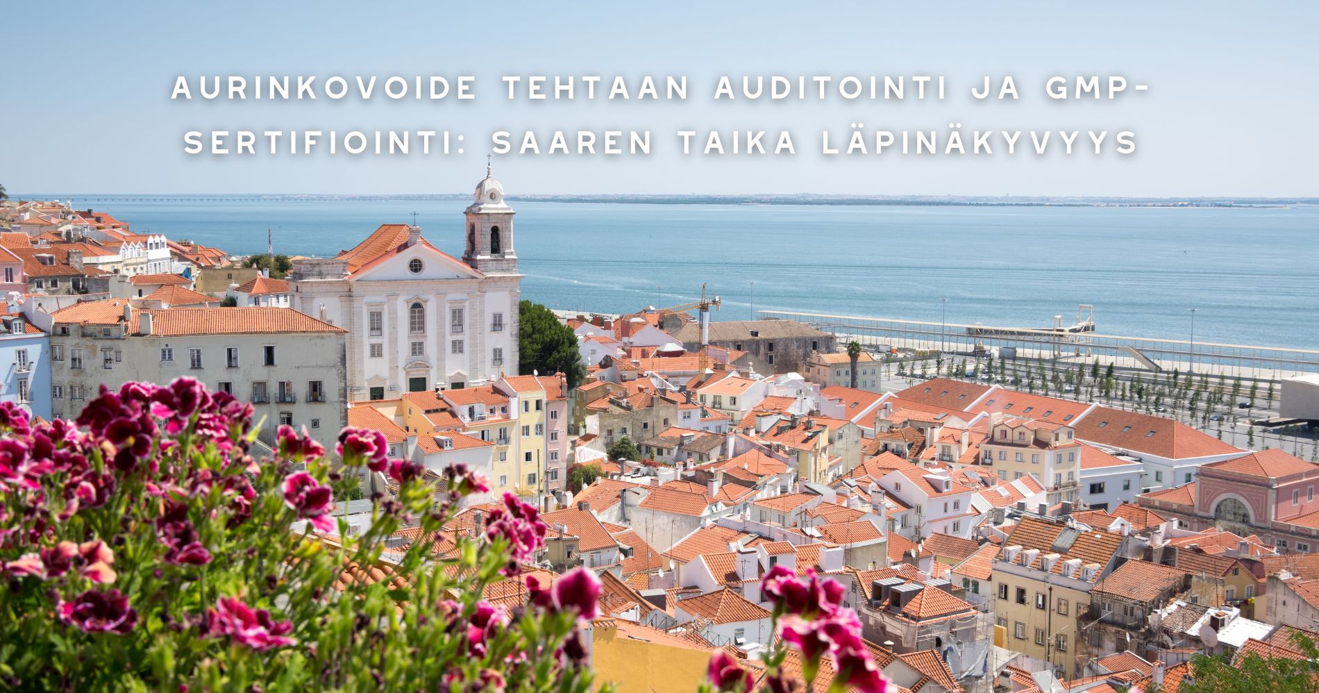 Aurinkovoide tehtaan auditointi ja GMP-sertifiointi Saaren Taika läpinäkyvyys