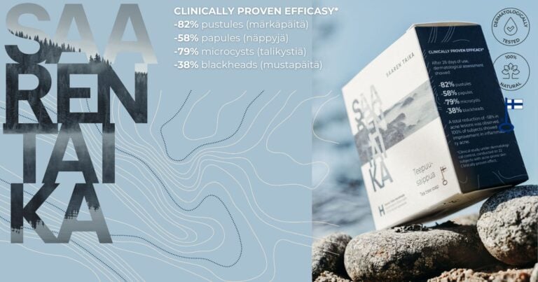 Teepuusaippualla on dermatologisessa testissä havaittu aknea estävä vaikutus