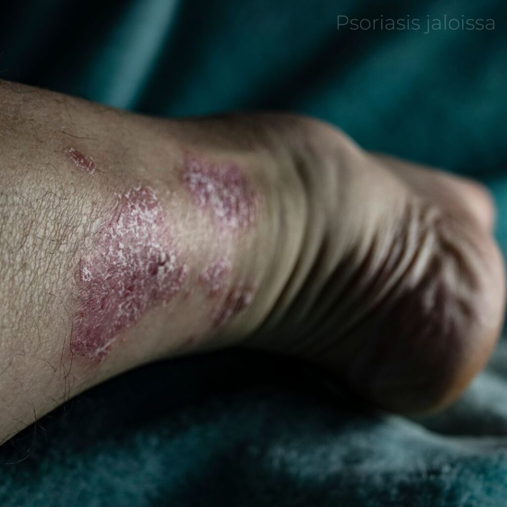 Psoriasis jaloissa