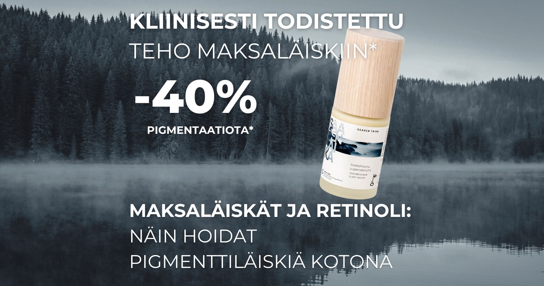 Maksaläiskät ja retinoli näin hoidat pigmenttiläiskiä kotona