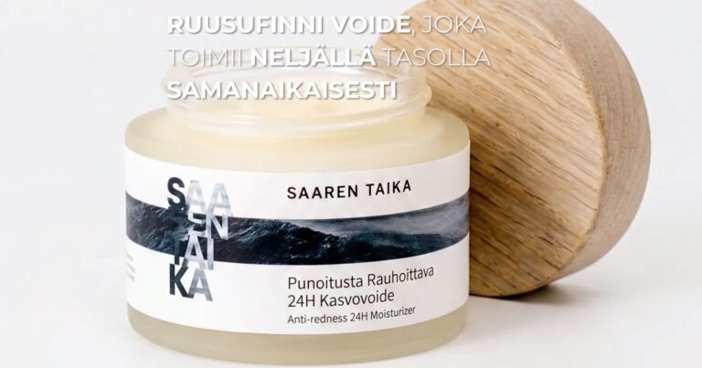 Ruusufinni voide, joka toimii neljällä tasolla samanaikaisesti