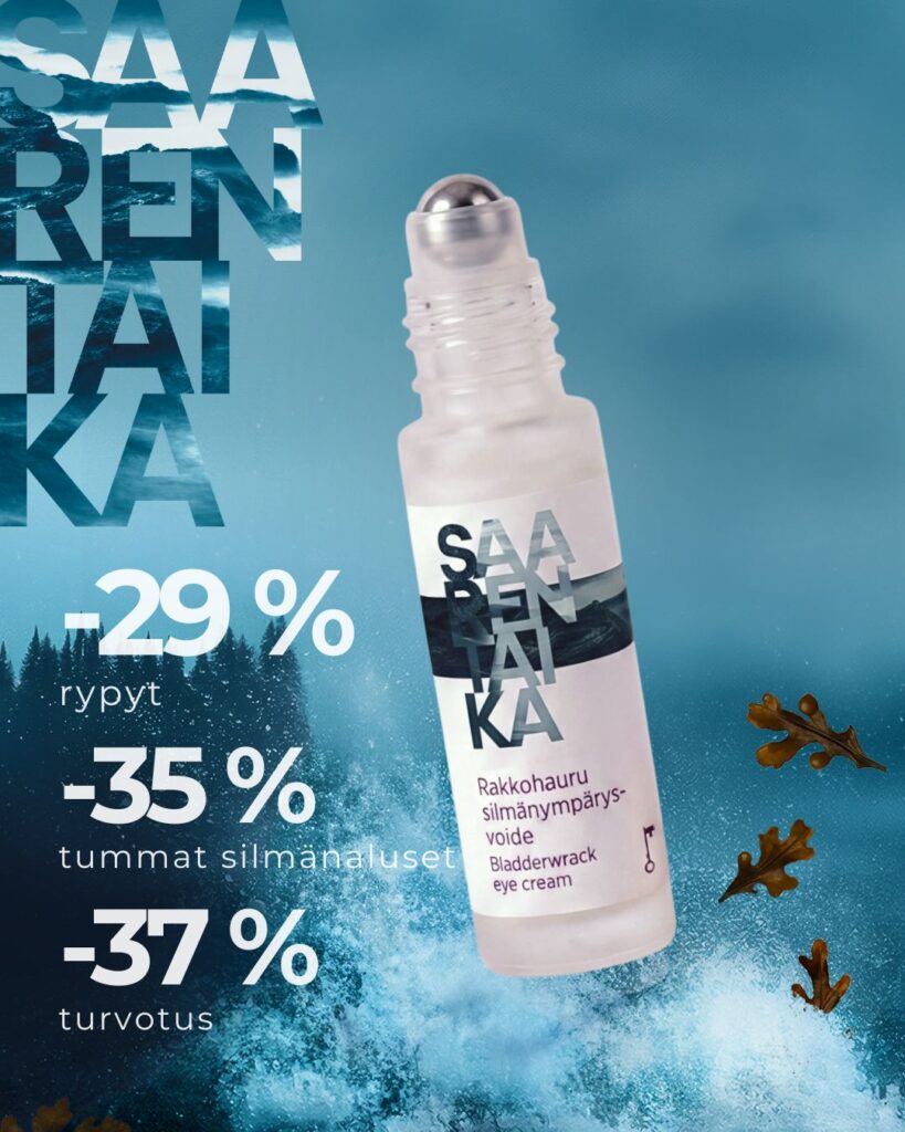 Rakkohauru silmänympärysvoiteen kliinisen tutkimuksen tulokset
