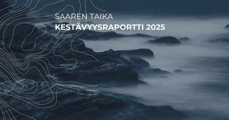 Saaren Taika kestävyysraportti 2025