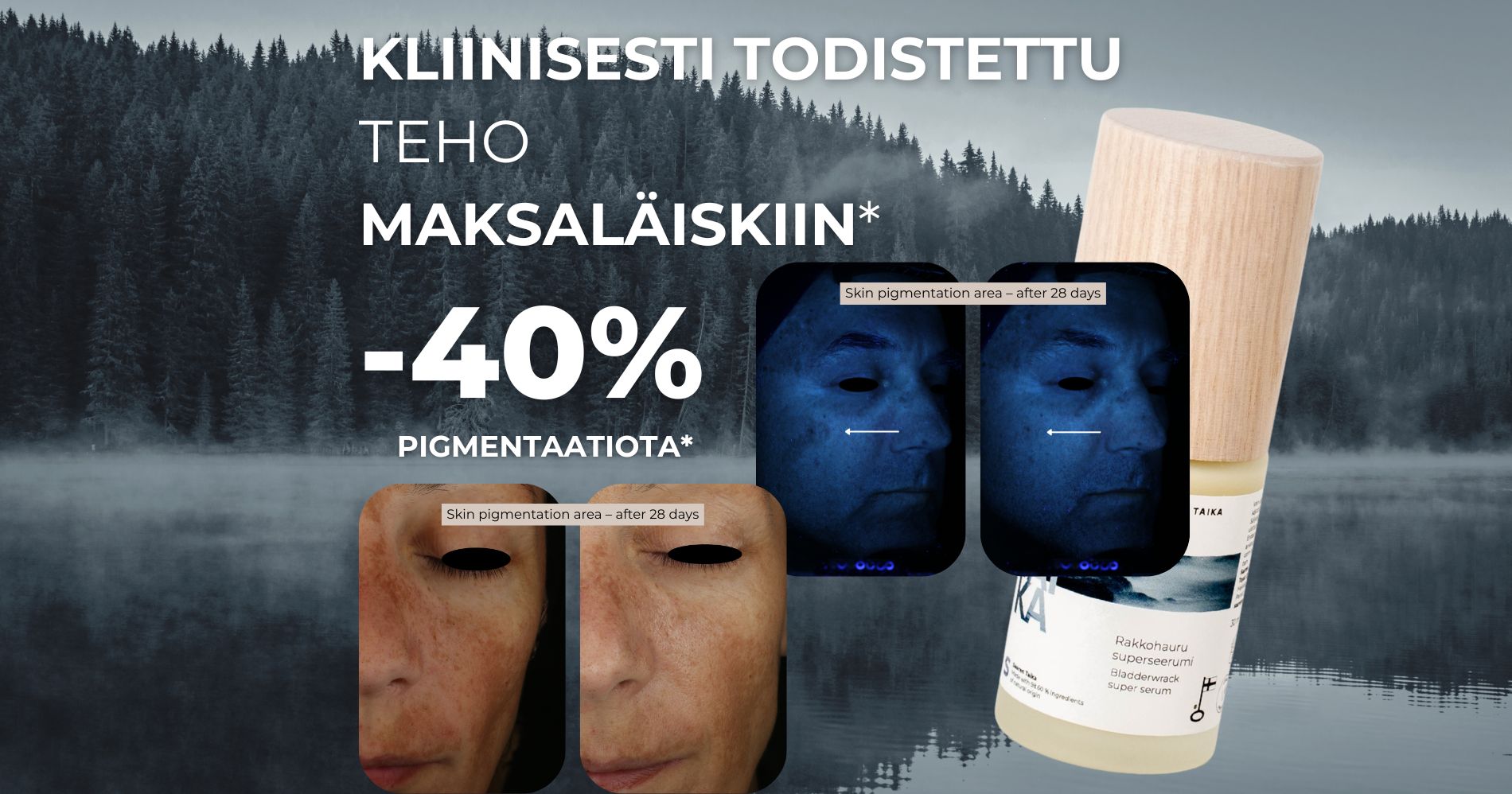 KLIINISESTI TODISTETTU TEHO MAKSALÄISKIIN