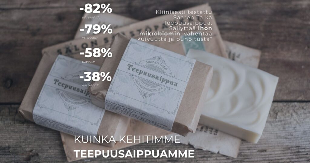 Kuinka kehitimme Teepuusaippuamme