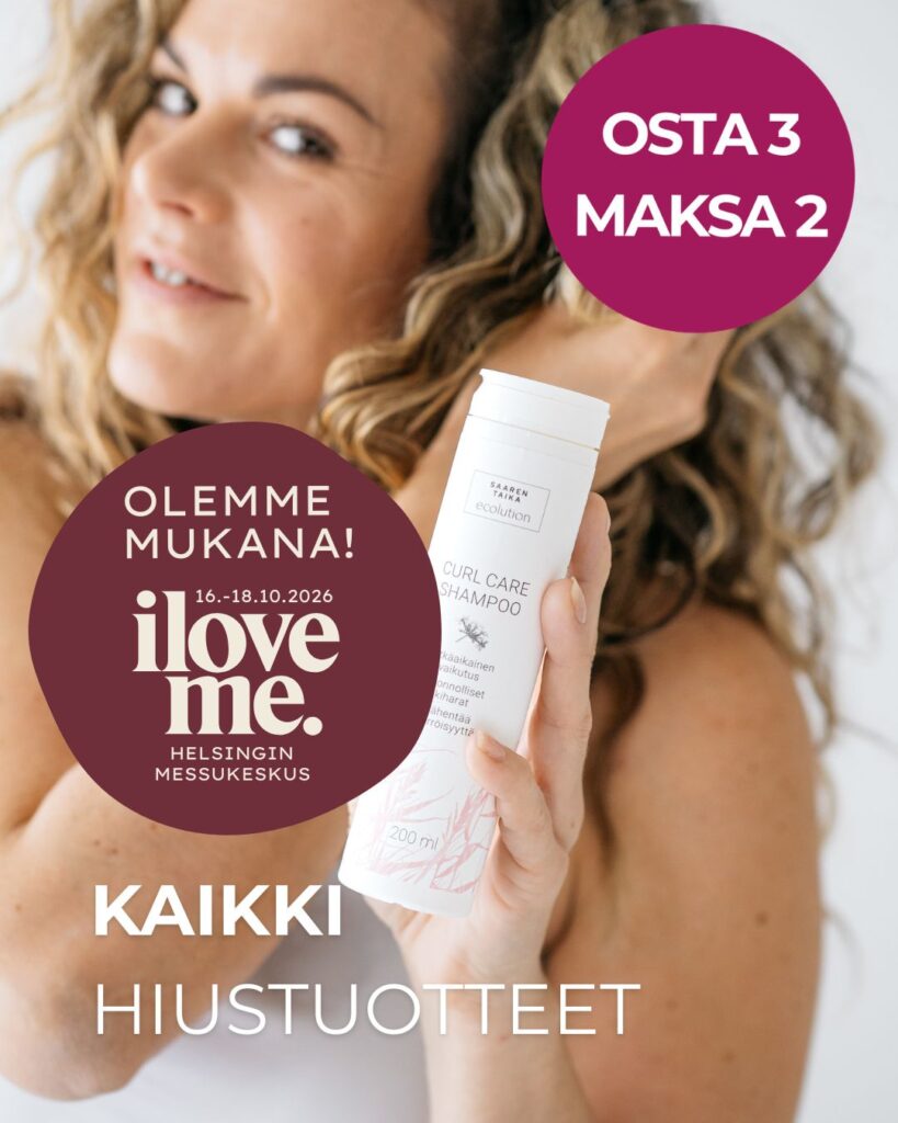 Saaren Taika I love me messut 2026 Saaren Taika Teema Kauneus Osasto 7f120